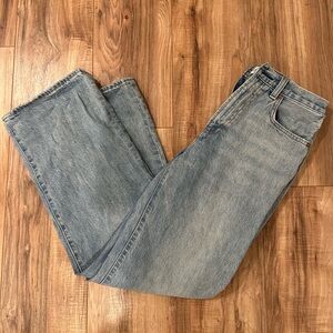 Aritzia Denim Forum Farrah Hi-Rise Wide Jean